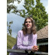 Sweat Col Rond - Flying Cow - Lavender