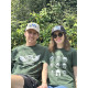 Sweat Col Rond - Flying Cow - Forest Green