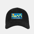 Casquette Velours Recyclé - Black