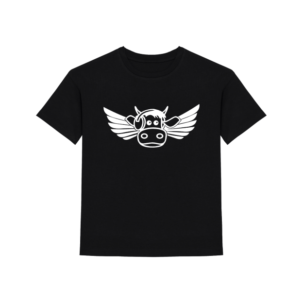 T-Shirt Kid Flying - Noir