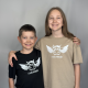 T-Shirt Kid Flying - Noir