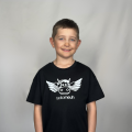T-Shirt Kid Flying - Noir