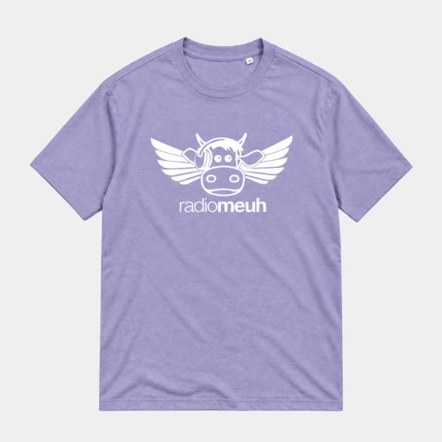 Tshirt Flying - Coton Epais - Violet