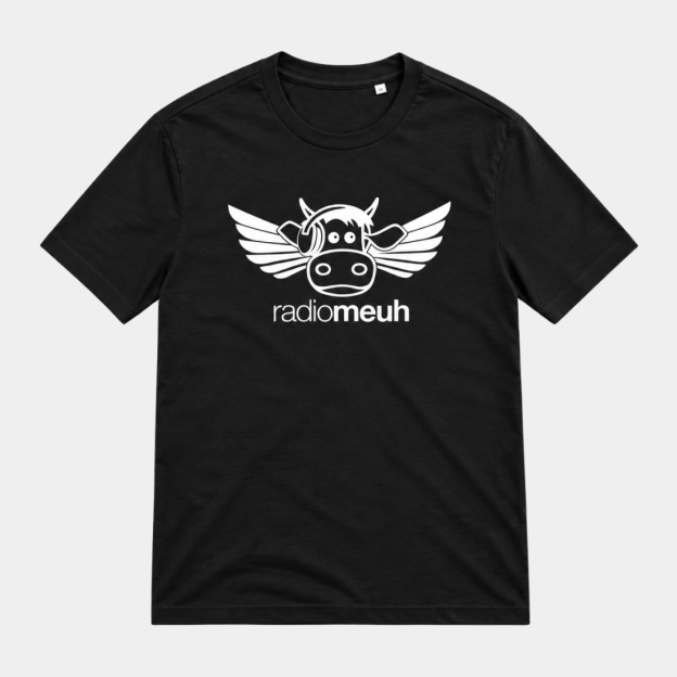 Tshirt Flying - Coton Epais - Noir
