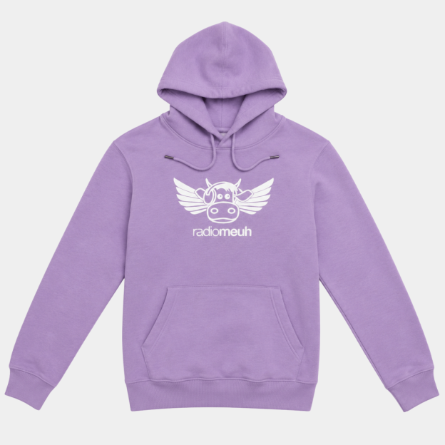 Sweat à Capuche - Flying Cow - Lavender