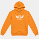 Sweat à Capuche - Flying Cow - Orange
