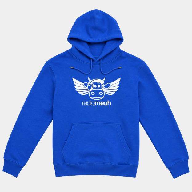 Sweat à Capuche - Flying Cow - Royal Blue