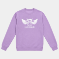 Sweat Col Rond - Flying Cow - Lavender