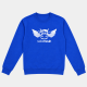 Sweat Col Rond - Flying Cow - Royal Blue