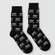 Chaussettes Radio Meuh Noir