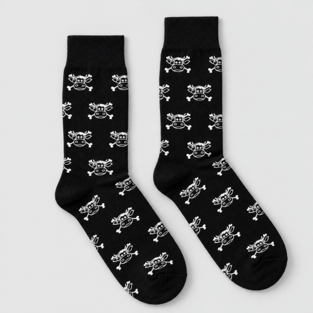 Chaussettes Radio Meuh Noir