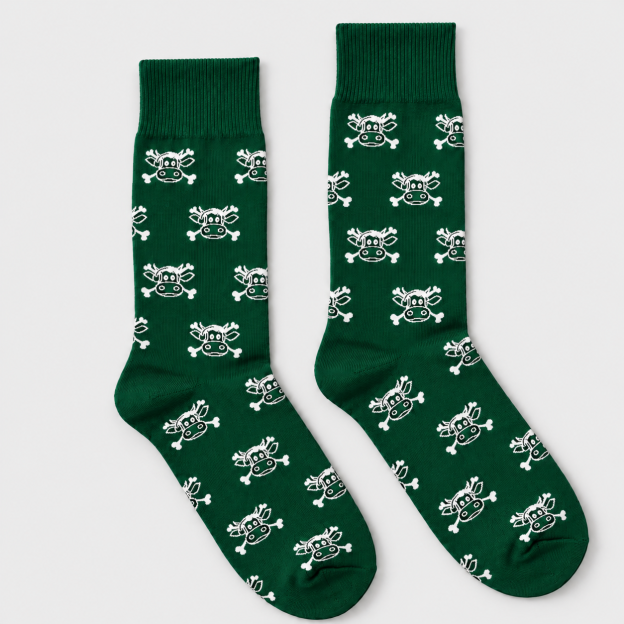 Chaussettes Pirate - Verte