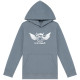 Sweat-shirt Enfant Flying Cow Mineral Grey