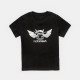 T-Shirt Kid Flying Cow Black