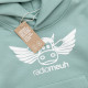 Sweat-shirt Enfant Flying Cow Jade Green