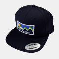 Casquette Snapback Brodée - Dark Navy