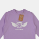 Sweat Col Rond - Flying Cow - Lavender