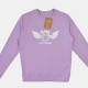 Sweat Col Rond - Flying Cow - Lavender