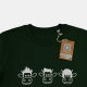 T-Shirt Multi Moo - Forest Green