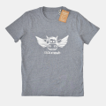 T-Shirt Flying Cow - Heather Navy