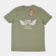 T-Shirt Flying Cow - Heather Green