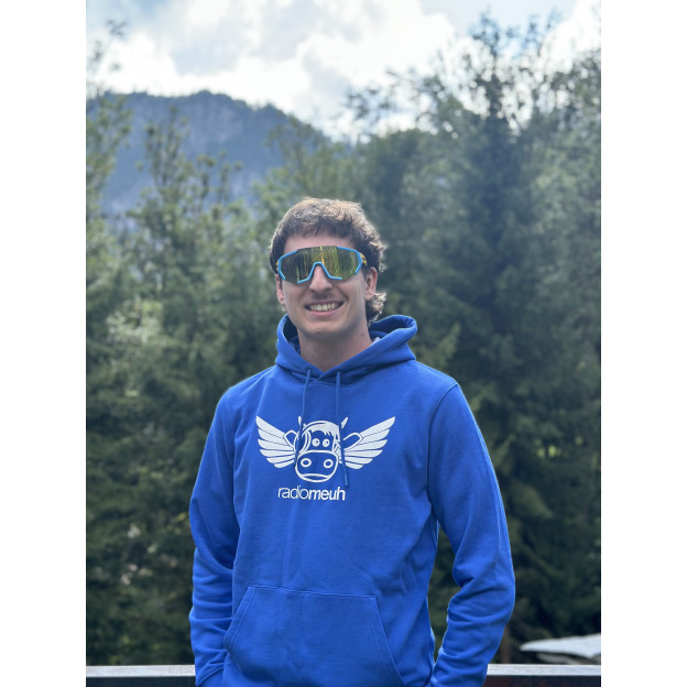 Sweat à Capuche - Flying Cow - Royal Blue